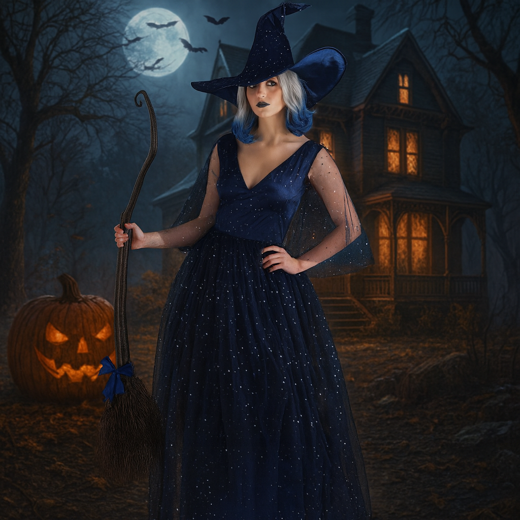 Starlit Witch Gown