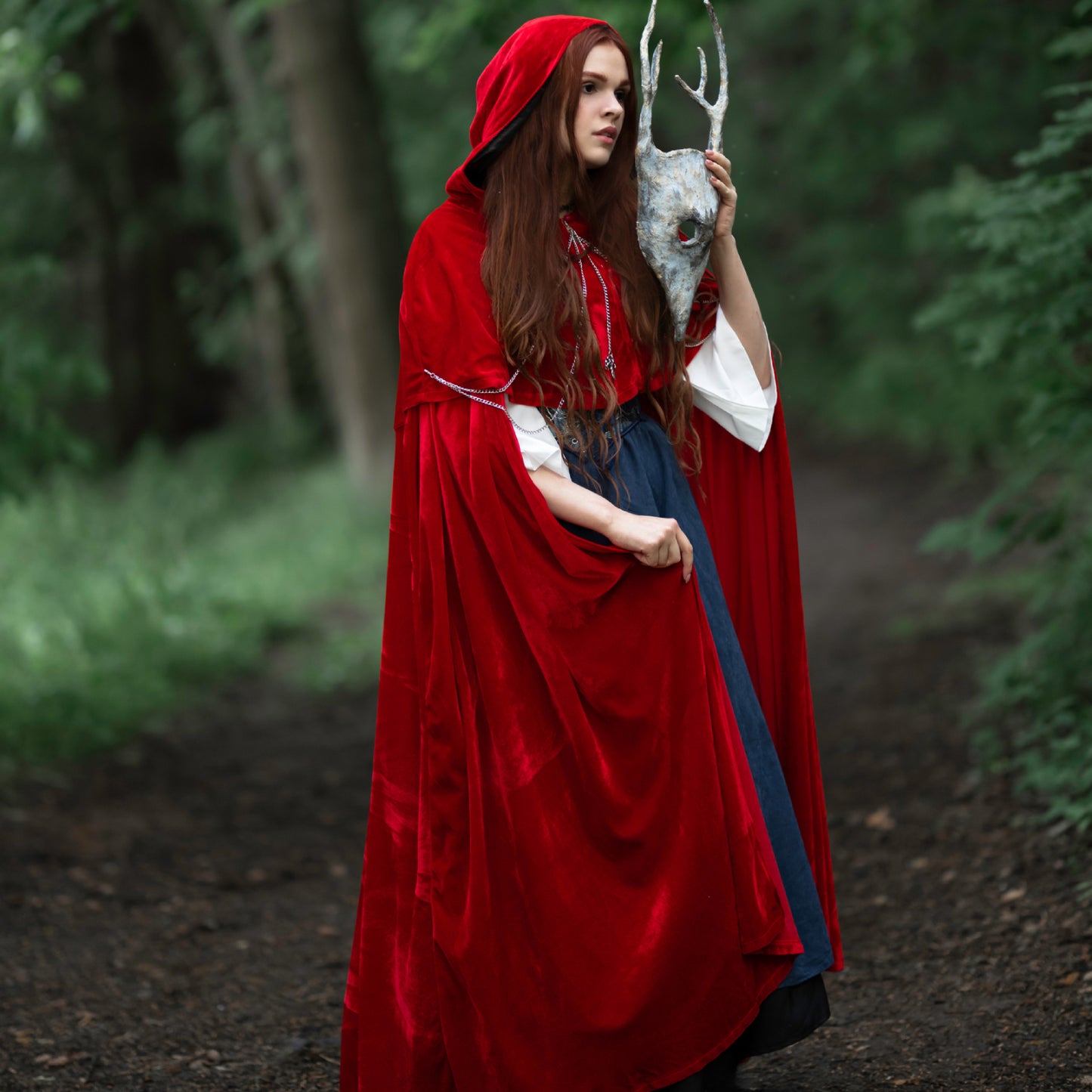 Cape à capuche rétro vintage médiévale Renaissance pour homme et femme, pour Halloween, carnaval, fête, LARP, Ren Faire, pour adulte