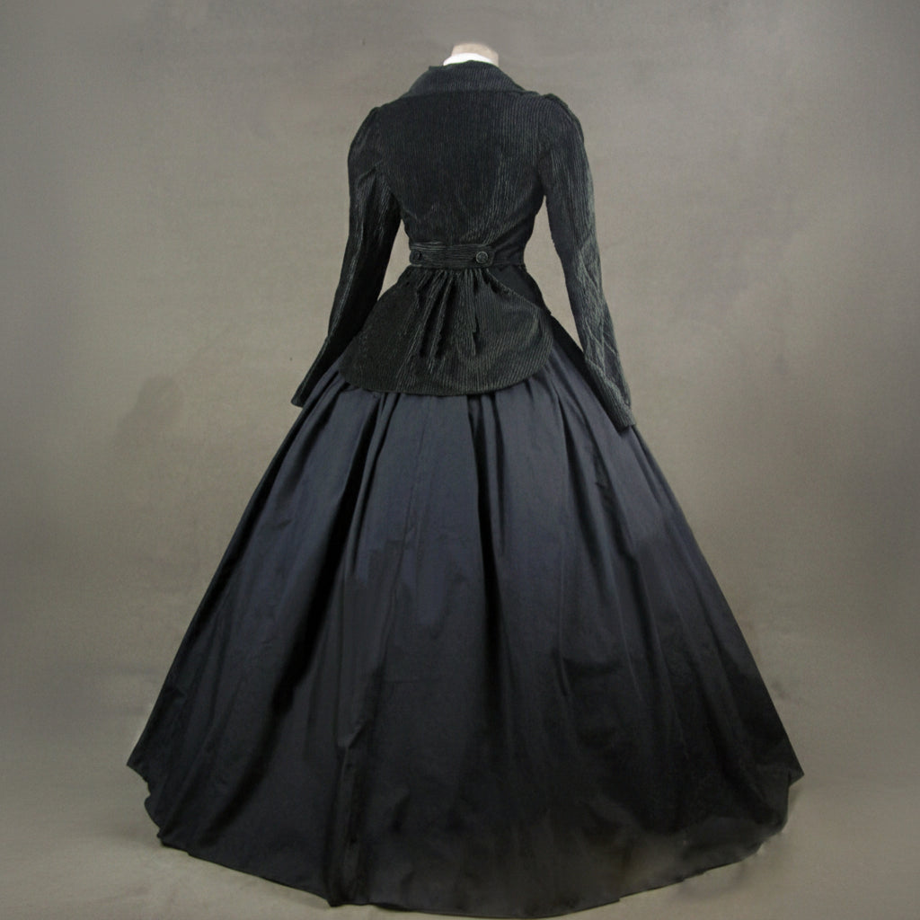 Dickensian Christmas Carol Governess Gown