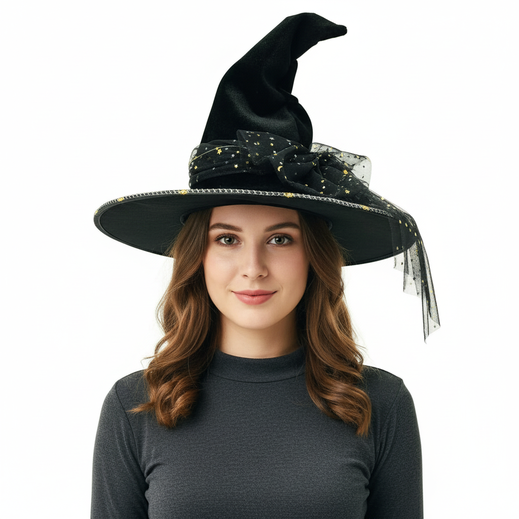 LED Light Up Witch Hat