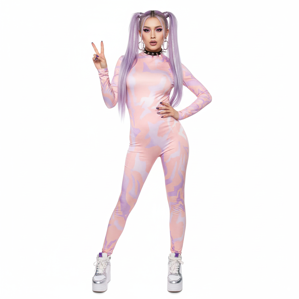 Korean Pop Idol Inspired Pop Star Bodysuits