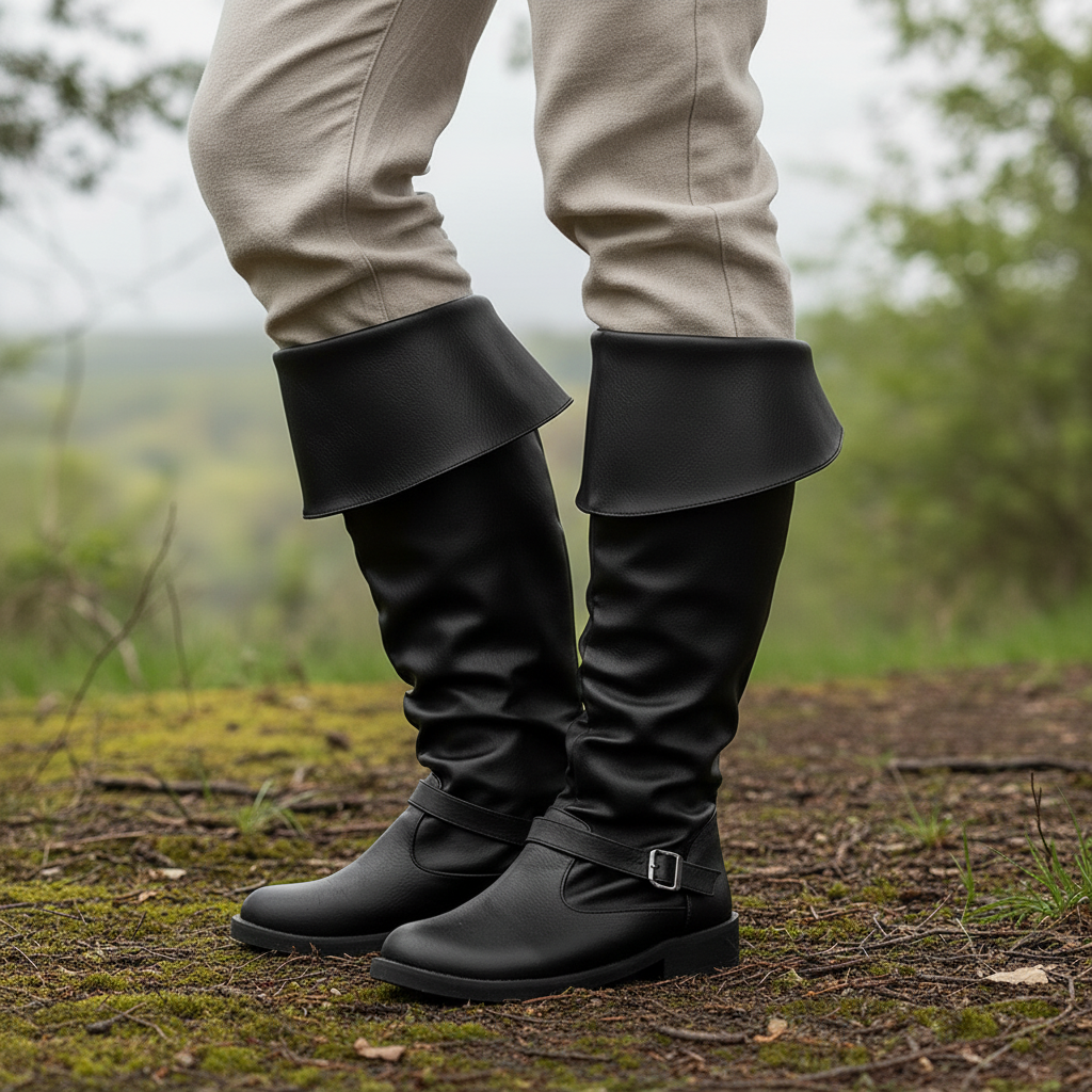 Medieval High Boots