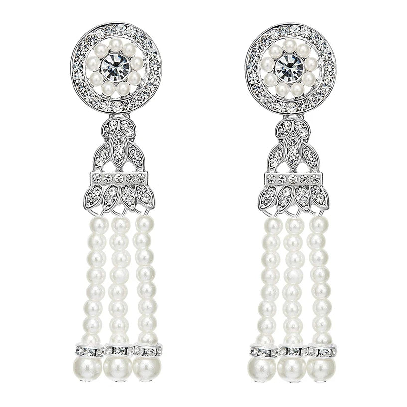 1920s Pearl Jewelry Accessory Set