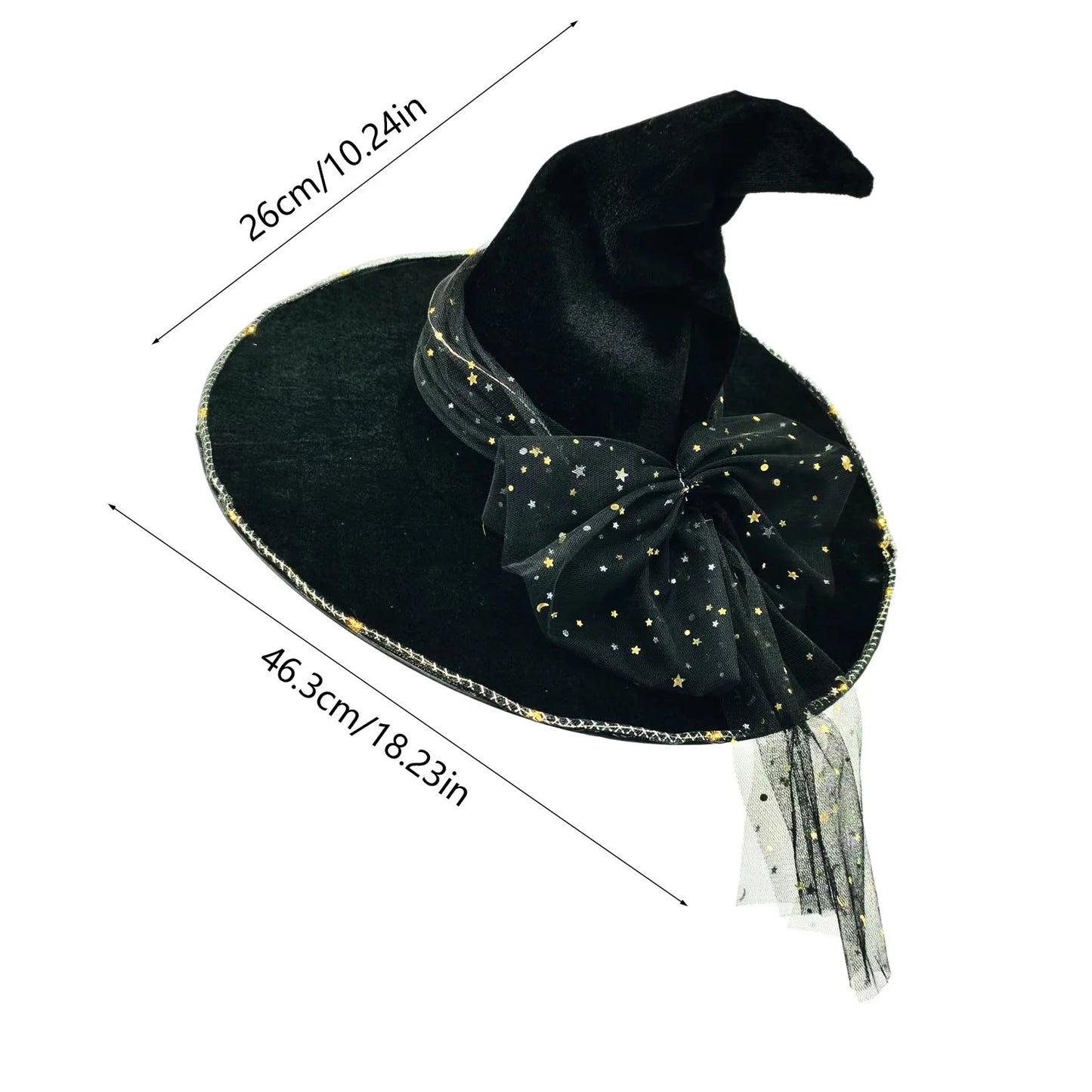 LED Light Up Witch Hat