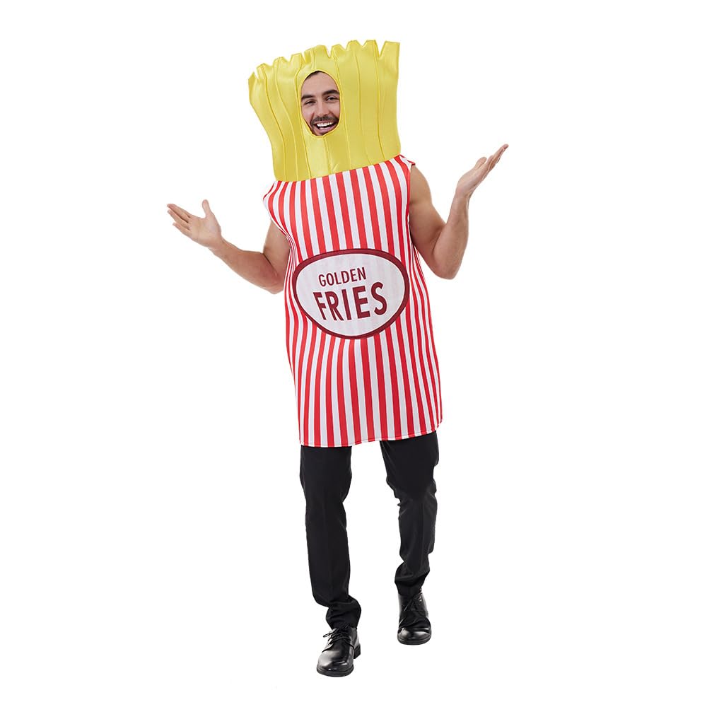 French Fries Halloween Cosplay Costume