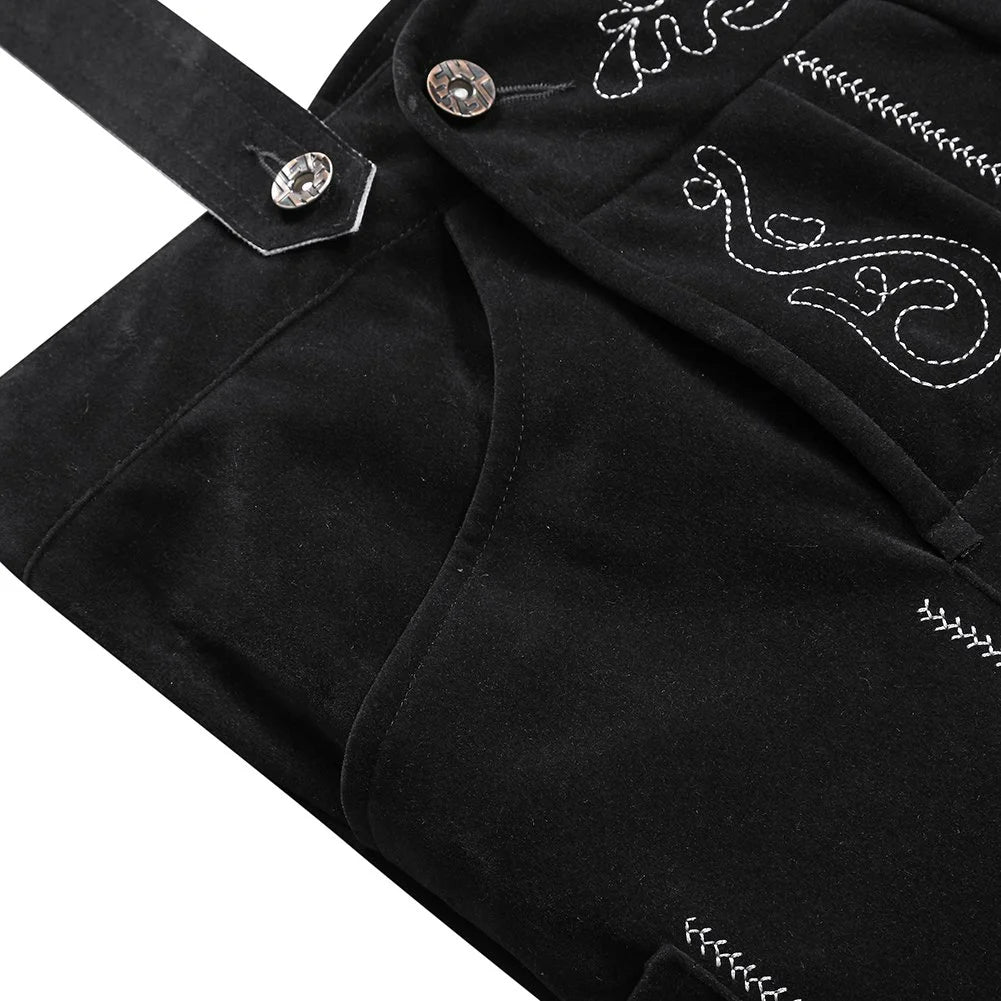 Oktoberfest Men's Bavarian Lederhosen Shorts