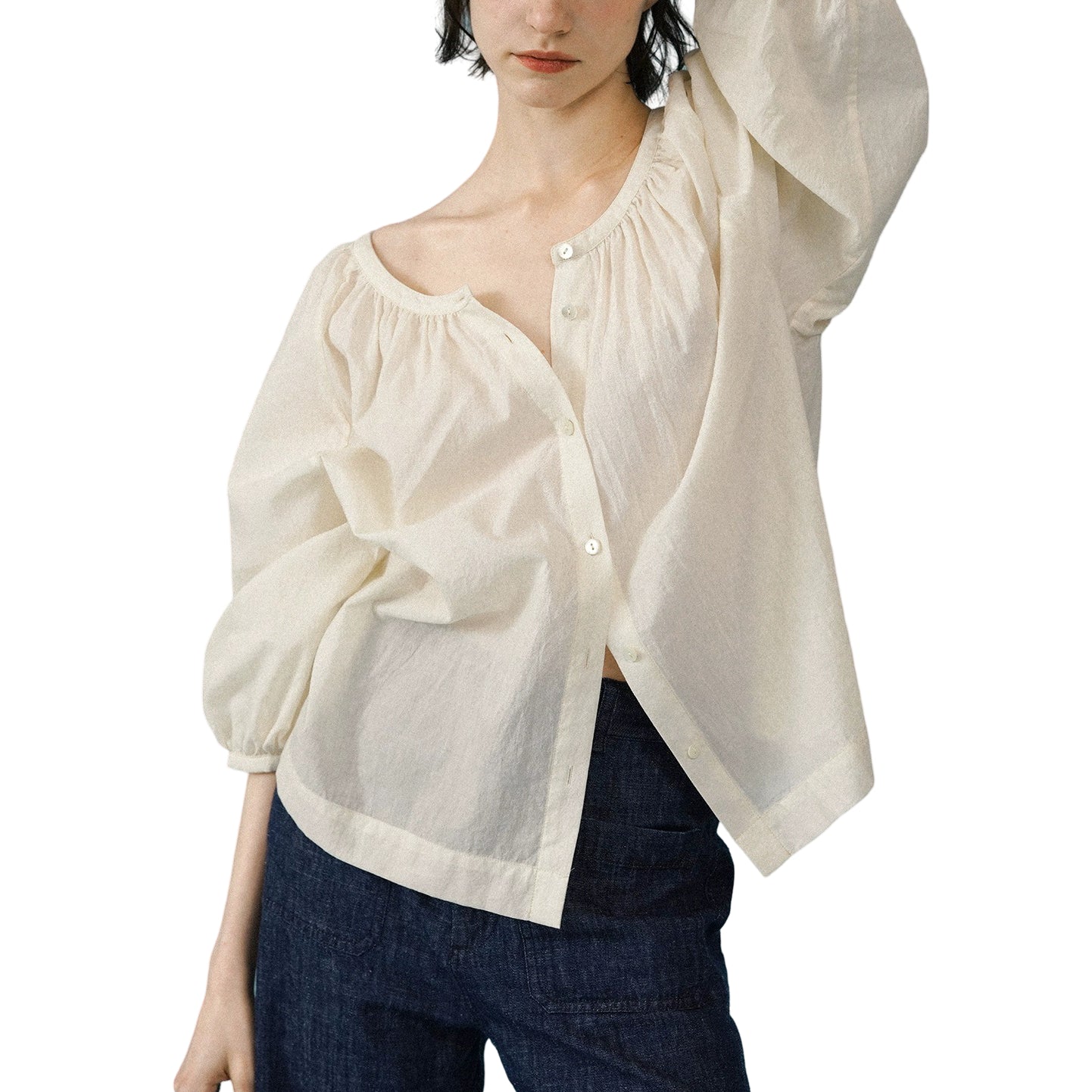 Renaissance Style Loose Design Blouse - Retrorobe