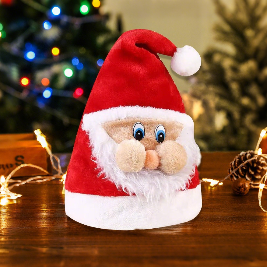 Kid's Reindeer Santa Claus Santa Hat