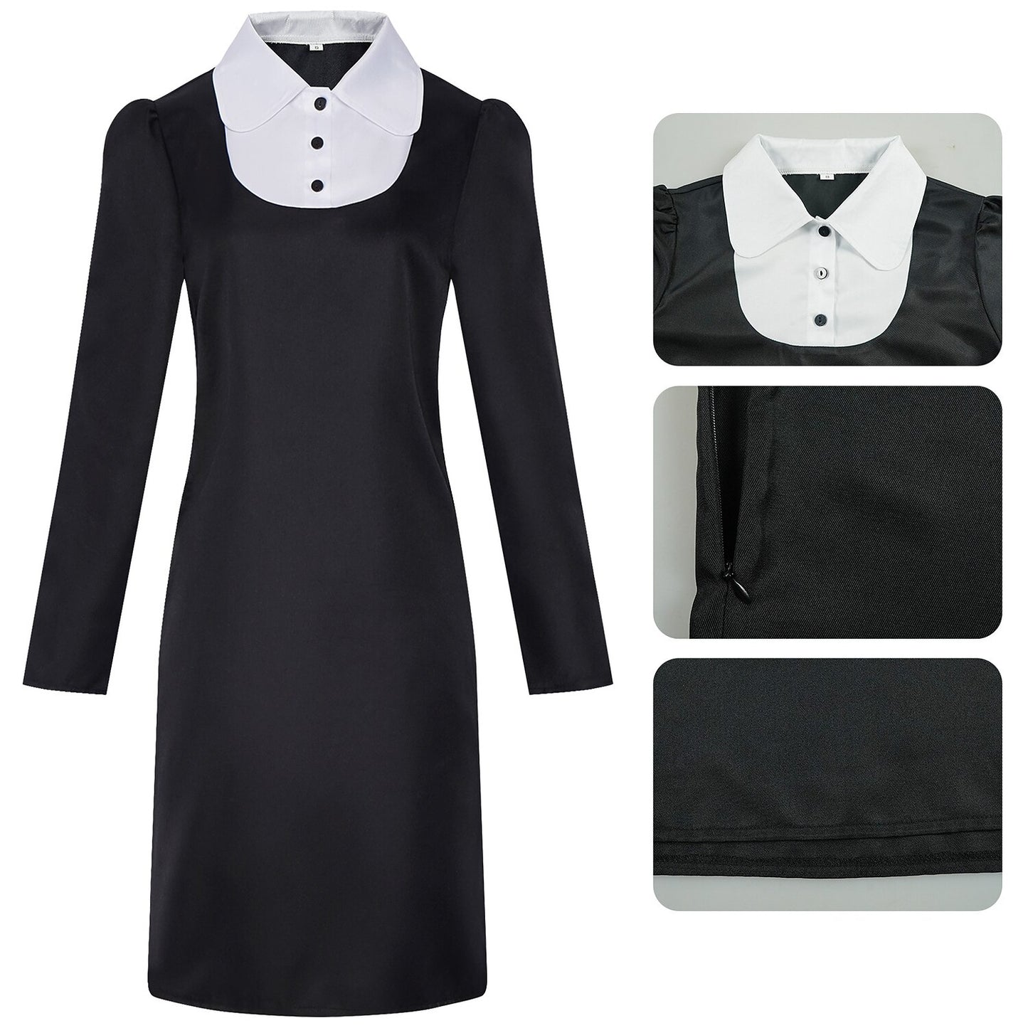 Wednesday Addams Classic Dress