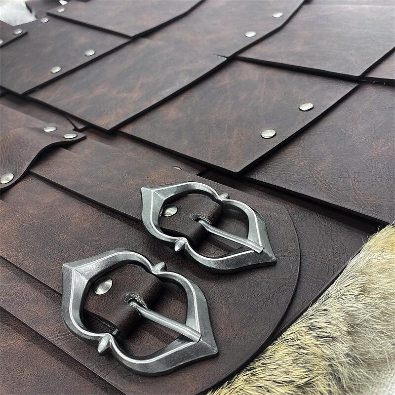 Medieval Viking Skirt Armor Solid Color Kilts - Retrorobe