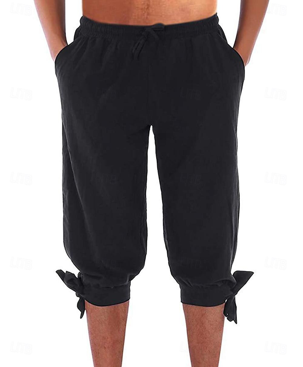 Retro Style Pirate Cropped Pants - Retrorobe