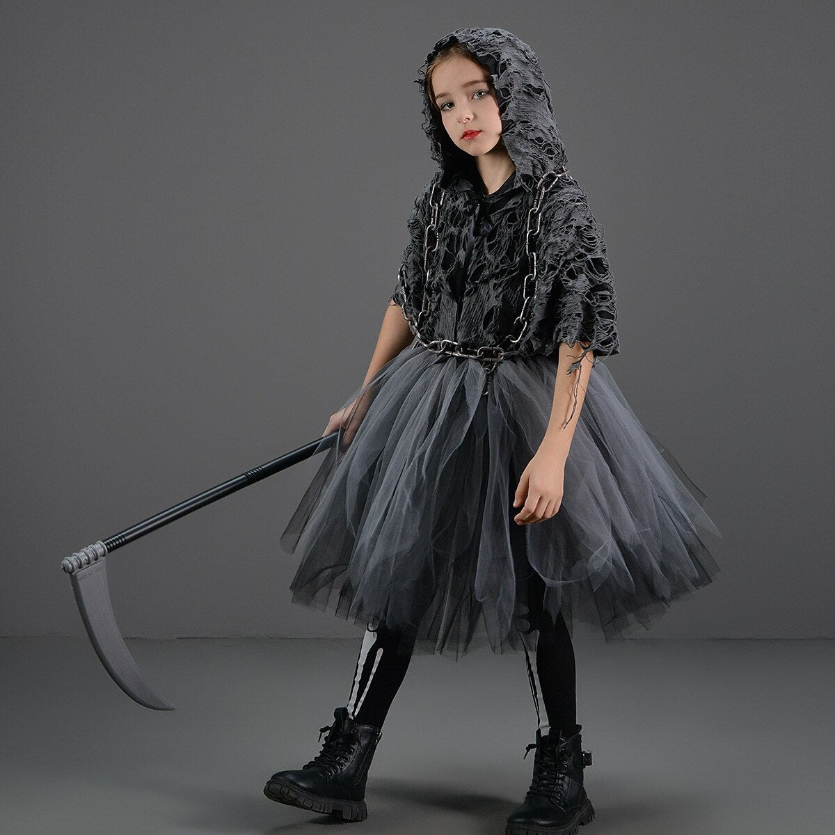 Grim Reaper Tutu Scary Dress