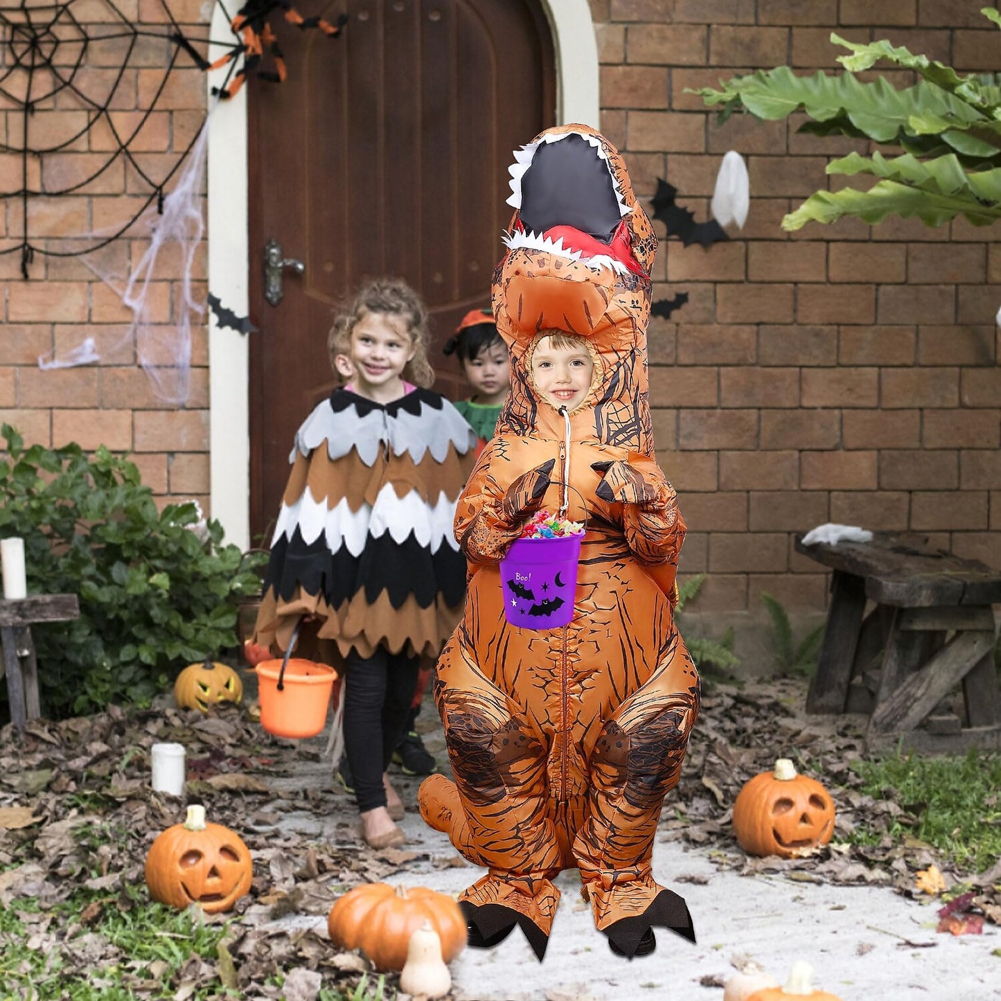 Dinosaur Halloween Inflatable Costume for Kids
