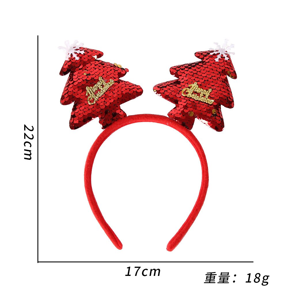 12 PCS Christmas Party Favor Headband