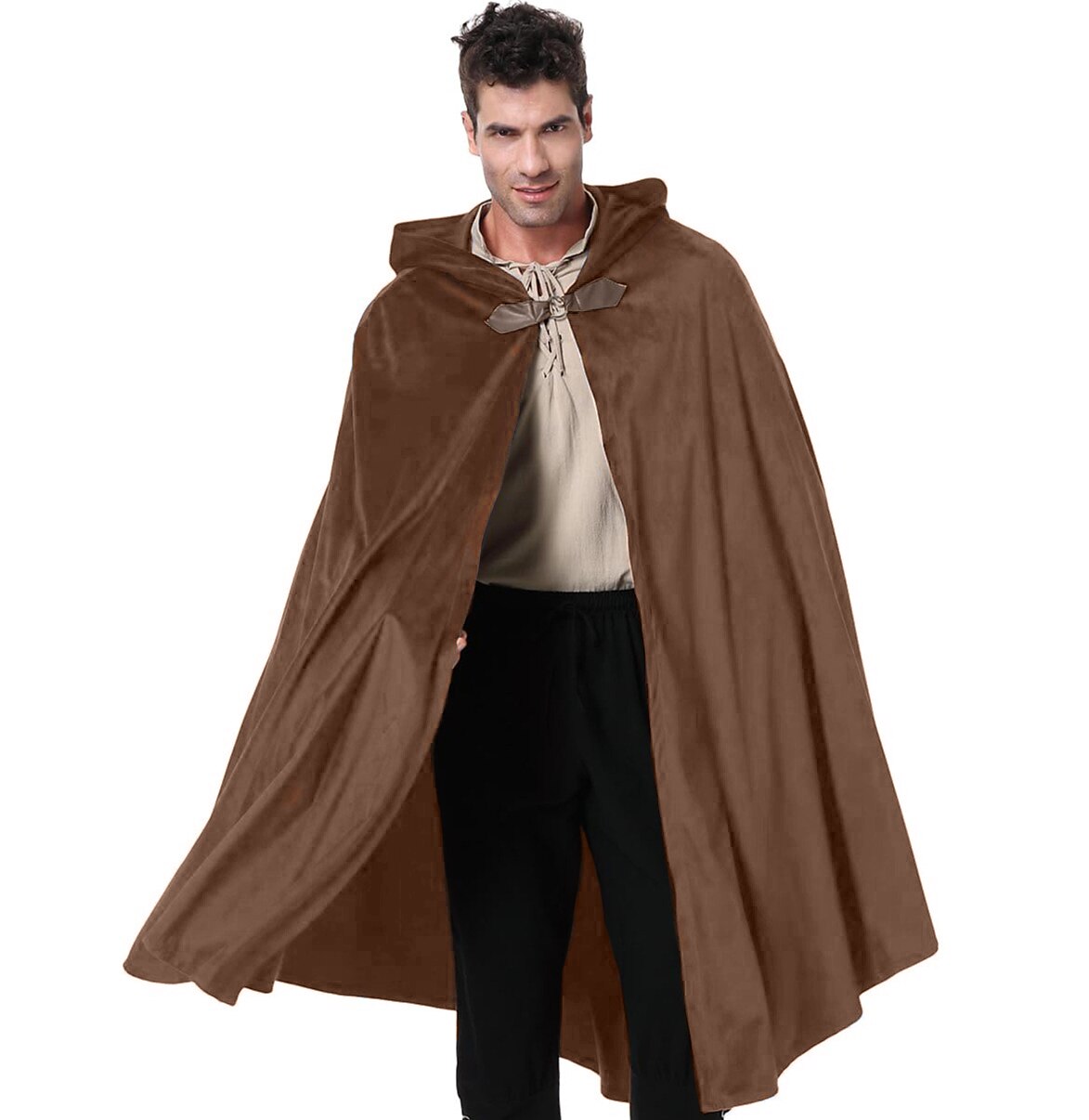 Viking Ranger Style Cape Hooded Cloak - Retrorobe