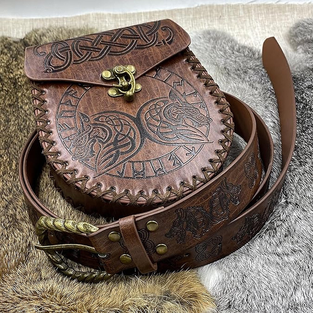 Ranger Styles Belt Set: Scabbard, Pouch - Retrorobe