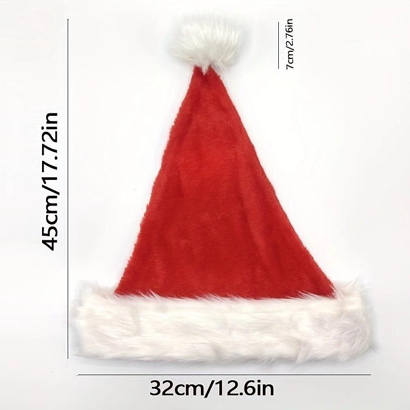 Christmas Plush Santa Hat