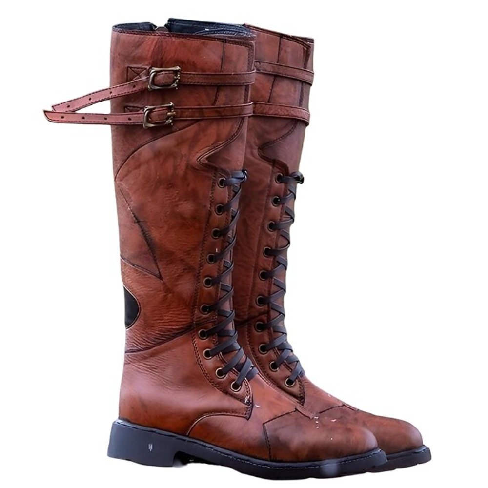 Medieval Laced Boots
