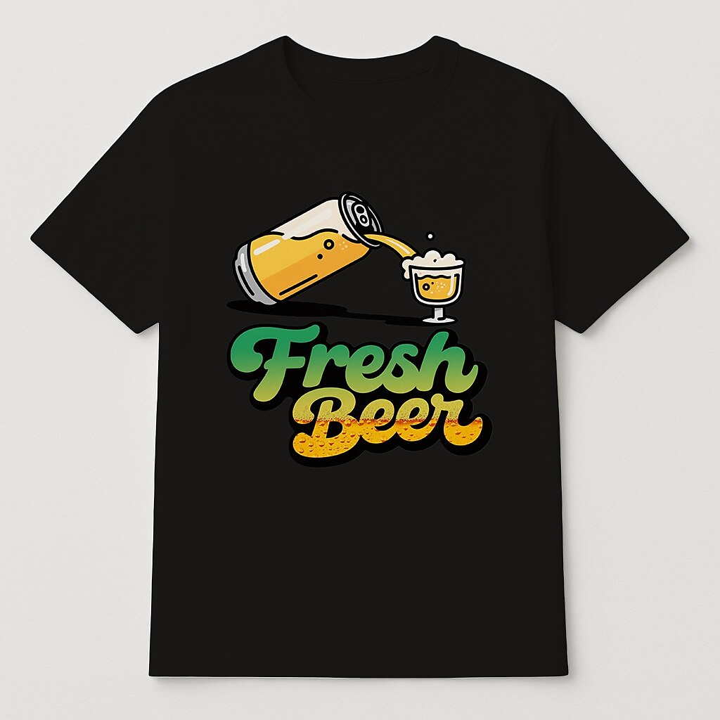 T-shirt graphique Oktoberfest Fresh Beer pour femme