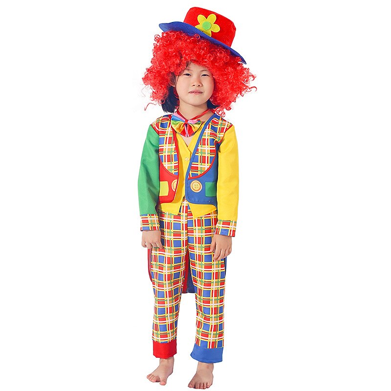 Circus Clown Outfits Cosplay for Kids