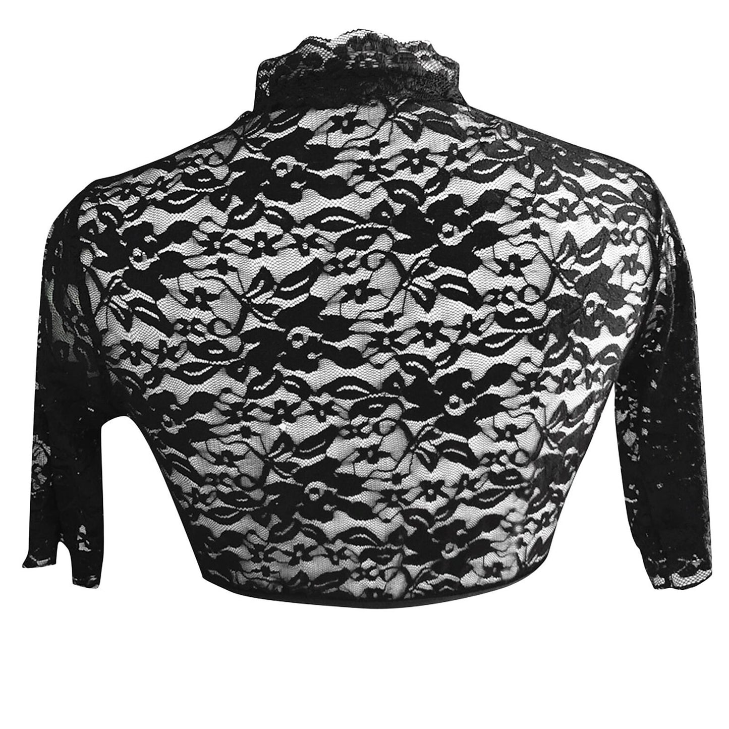 Oktoberfest Lace Dirndl Blouse Cropped Bavarian Top - Retrorobe