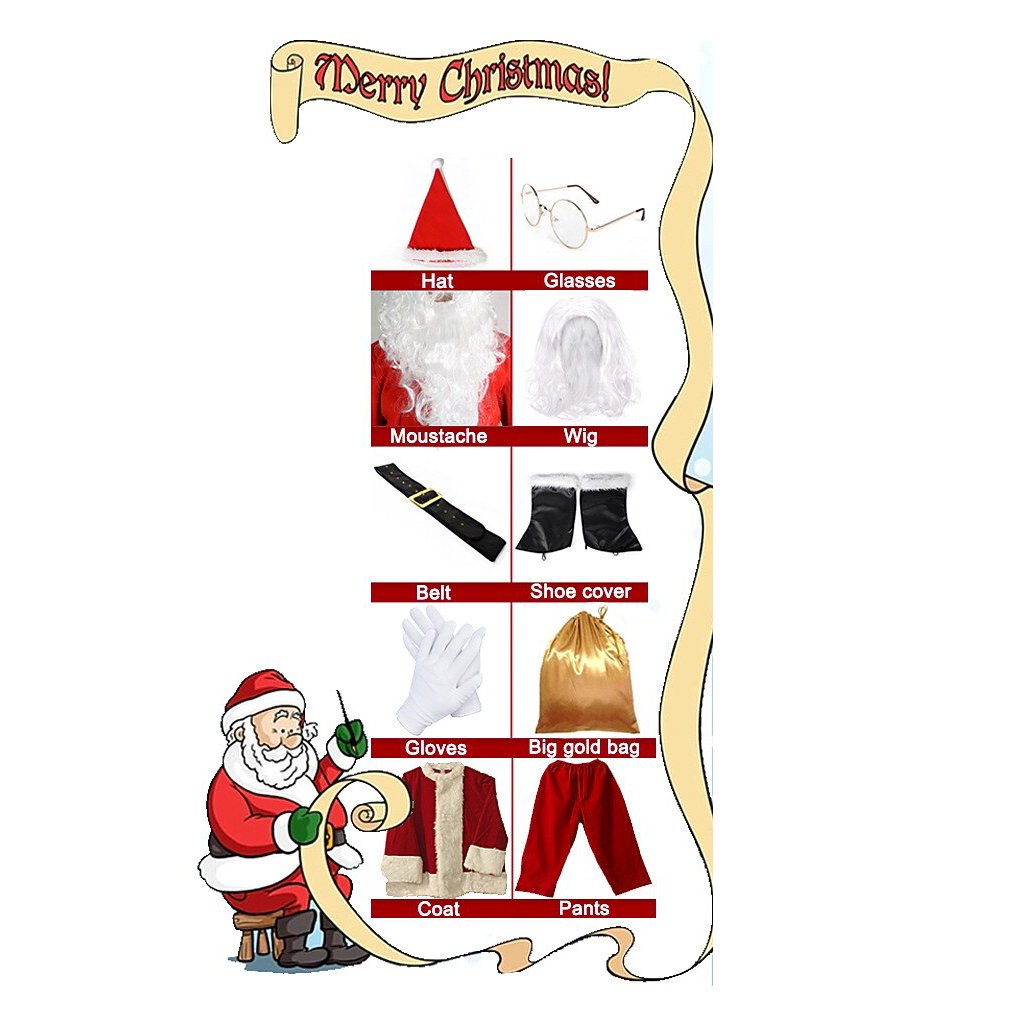 Men's Santa Claus Costume