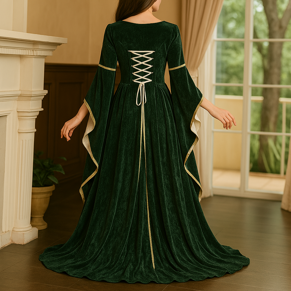 Medieval Velveteen Court Dressre - Retrorobe