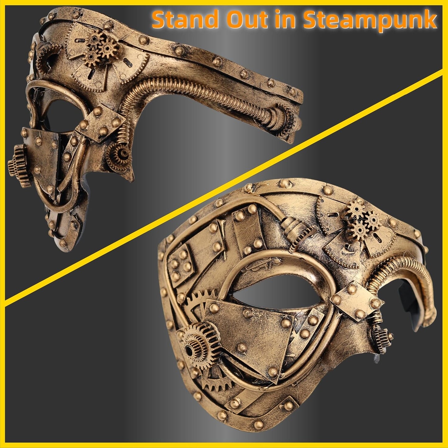 Cyborg Venetian Mask