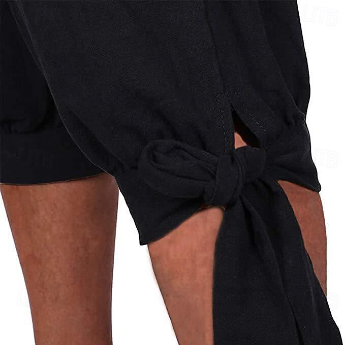 Retro Style Pirate Cropped Pants - Retrorobe