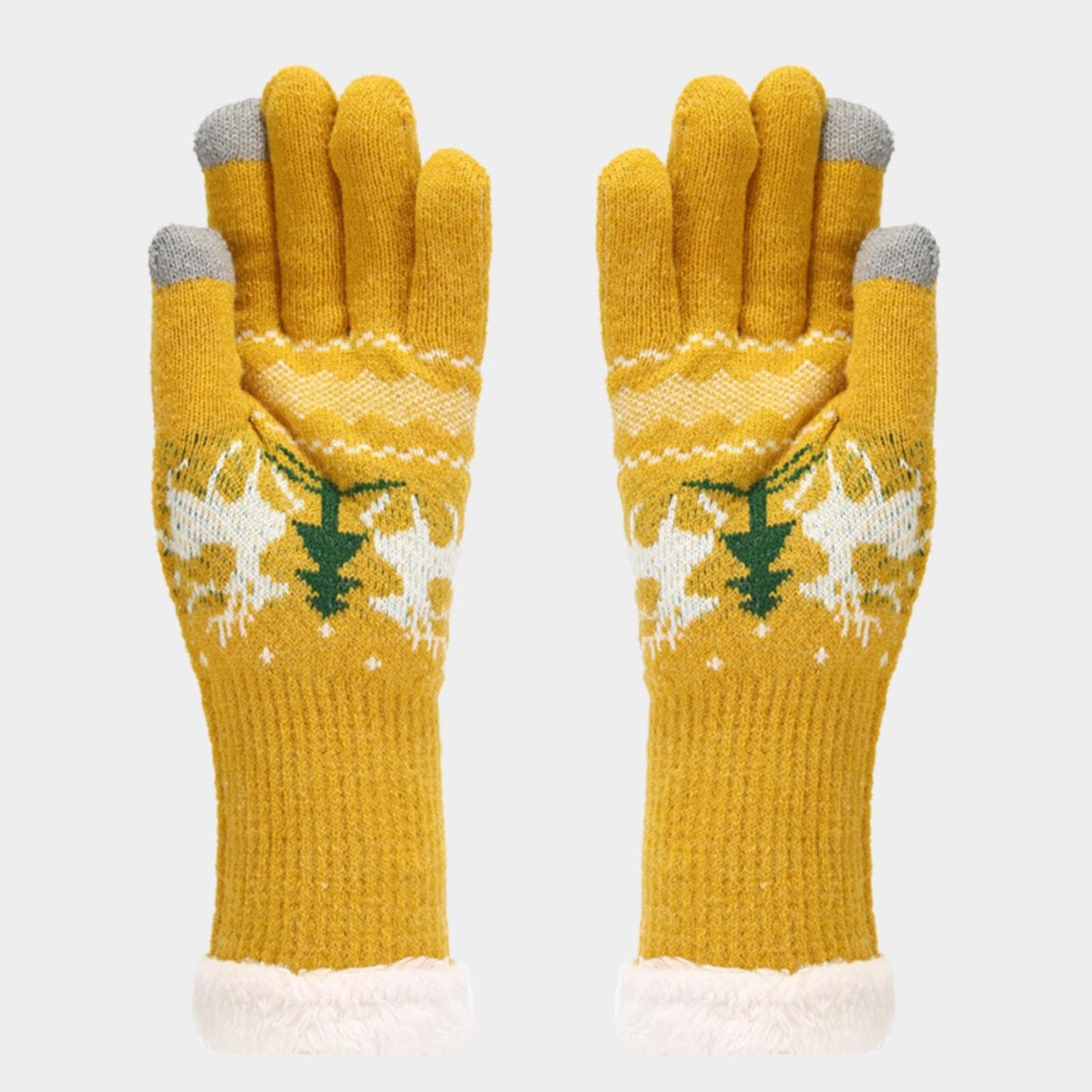 3 PCS Christmas Hat Scarf Glove Set