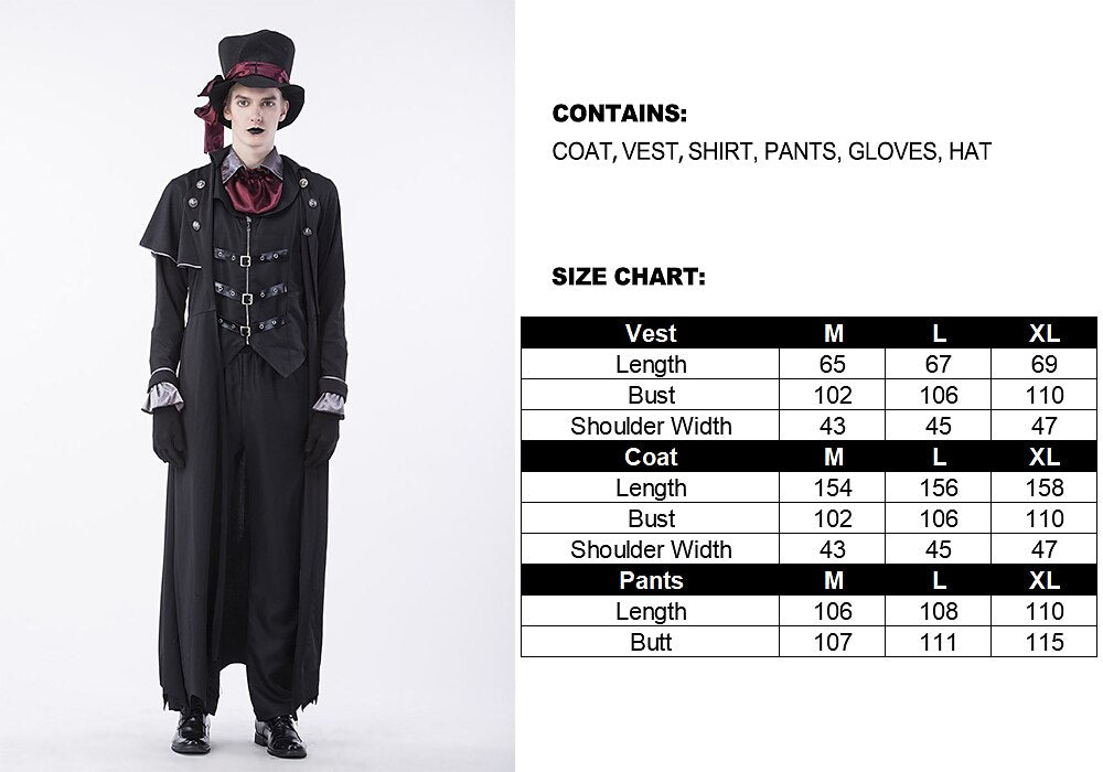 Gothic Vampire Costume for Halloween