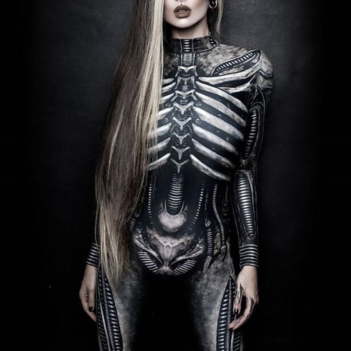 Women's Skeleton Skull Bodysuits
