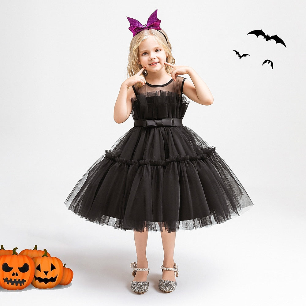 Kids' Witch Halloween Dress Costume