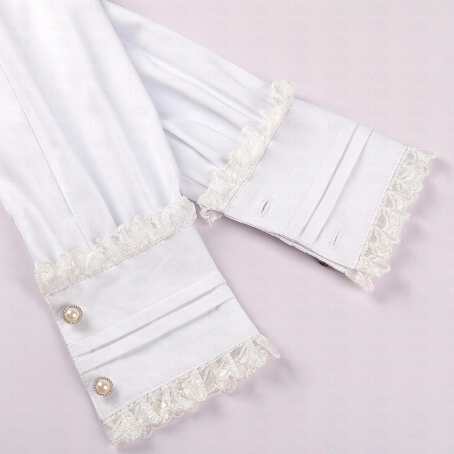 Renaissance Princess Style Ruffle Sleeve Blouse