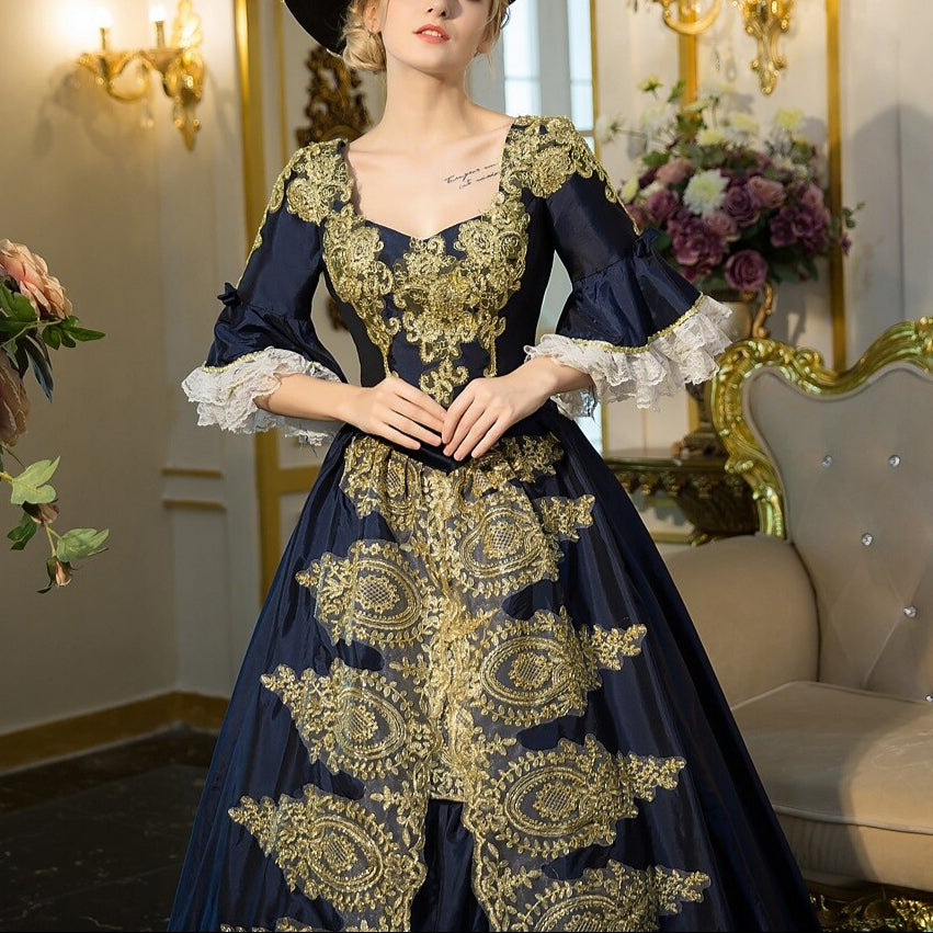 Rococo Pannier Ball Gown Robe à la Française