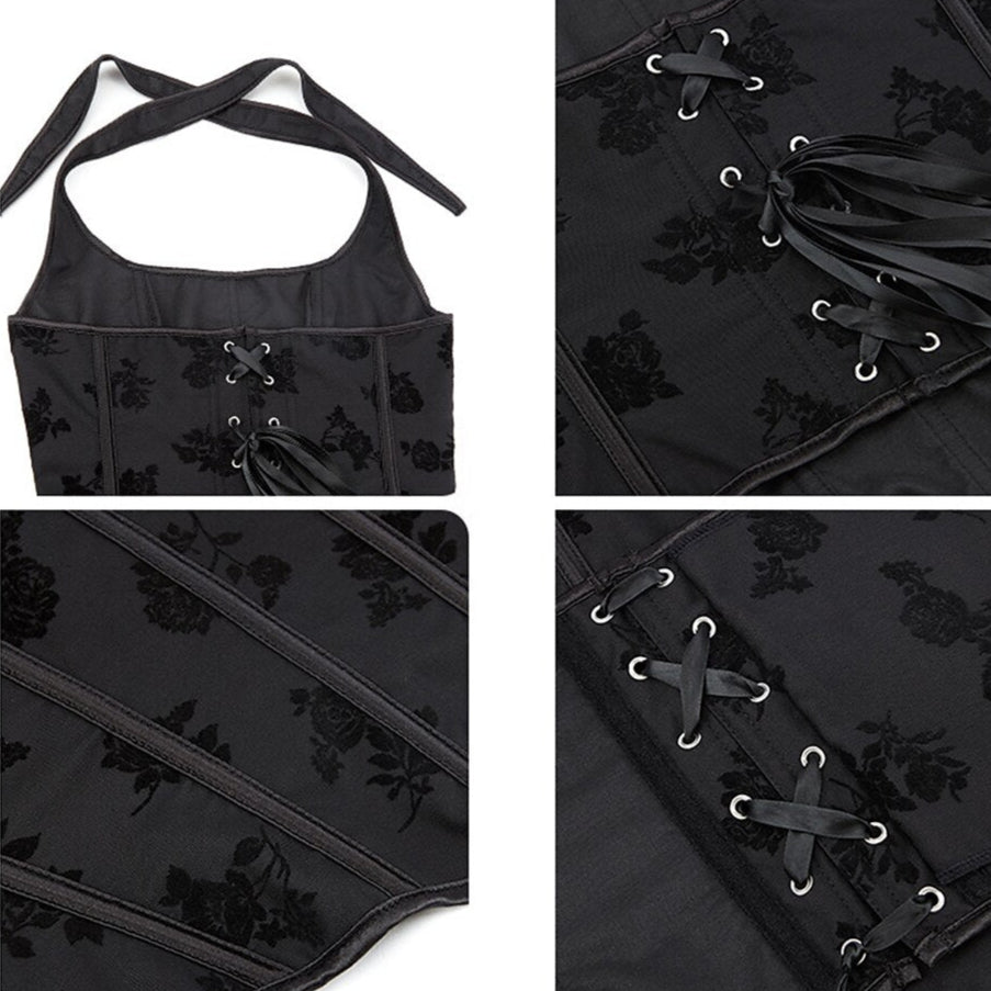 Rococo Ovebust Corset Tummy Control Vest - Retrorobe