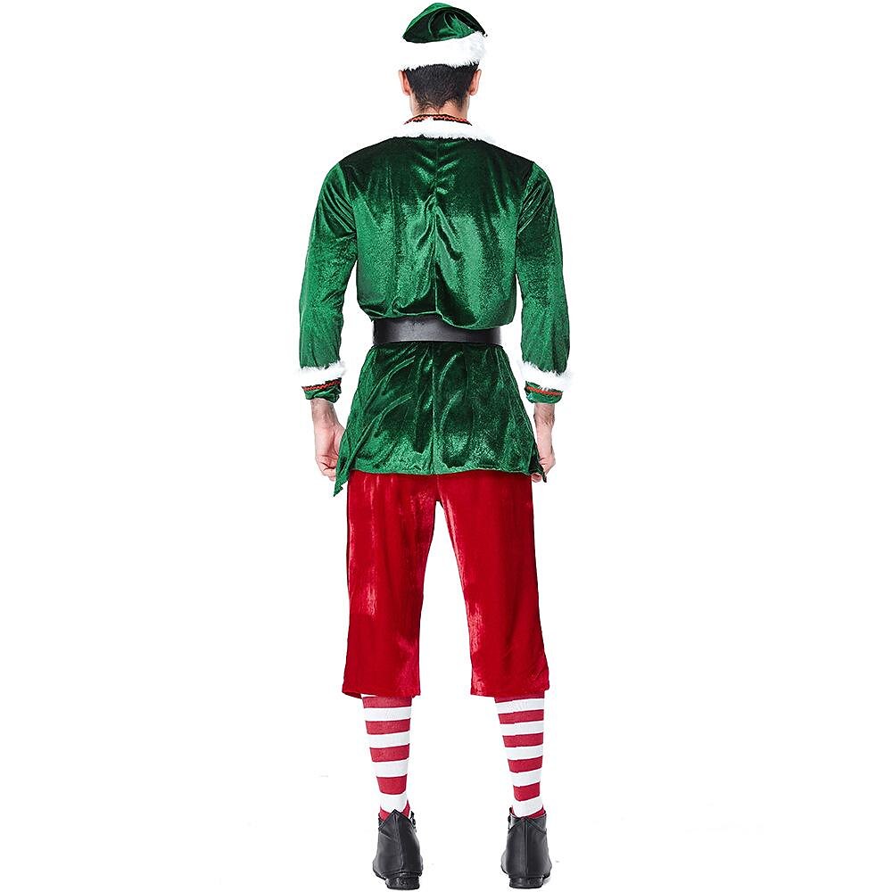 Men's Velvet Santa's Helper Outfit