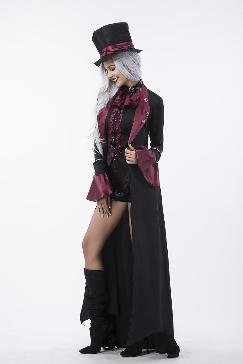 Women's Victorian Vampire Costume for Halloween