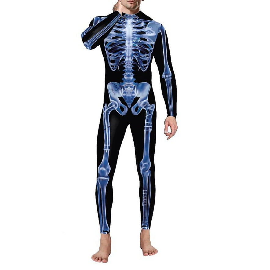 Men's X-Ray Skeleton Bodysuit