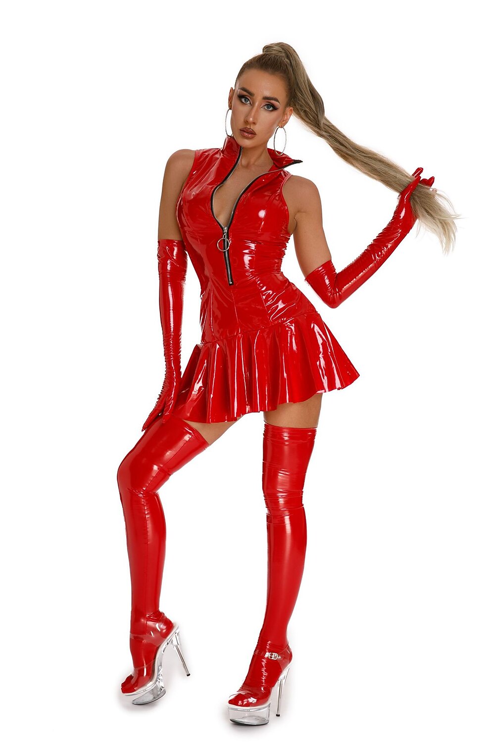 Motorcycle Skin Suit Sexy Costume