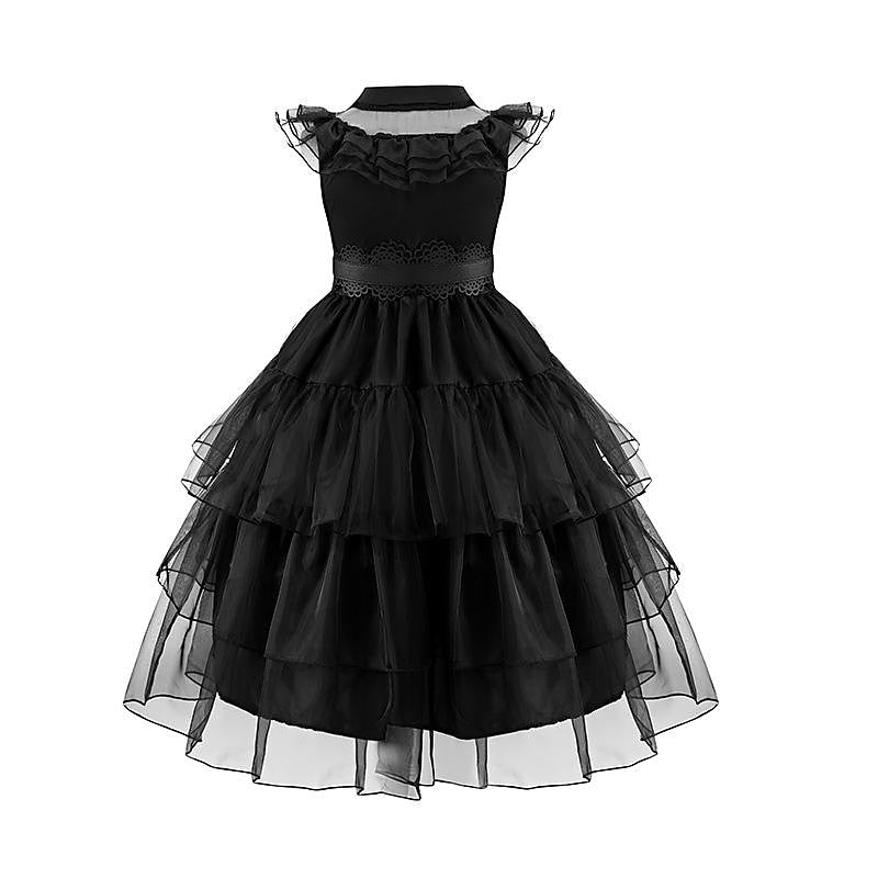 Wednesday Addams Girls' Costume