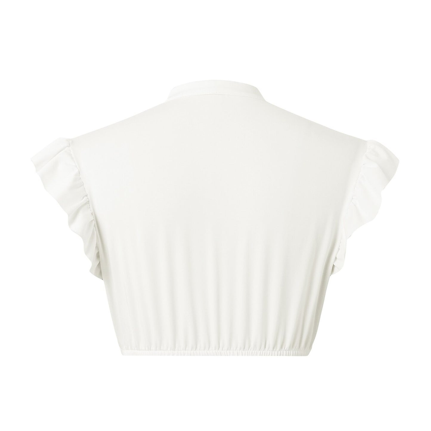 Women’s Oktoberfest Dirndl Blouse with Ruffle Sleeves