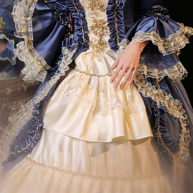Rococo Polonaise Robe à la Française