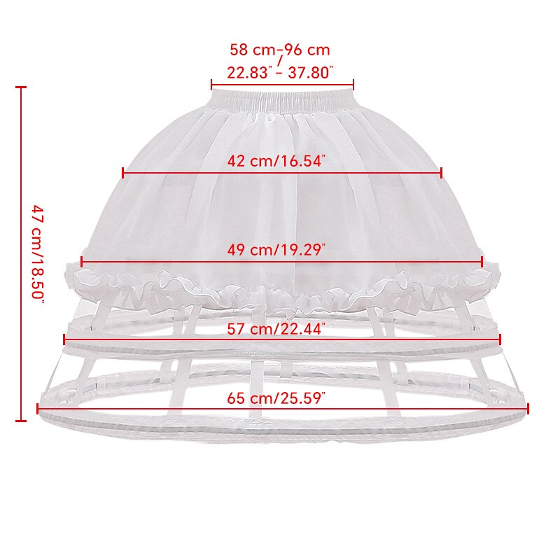 Under Skirt Petticoat Bustle - Retrorobe