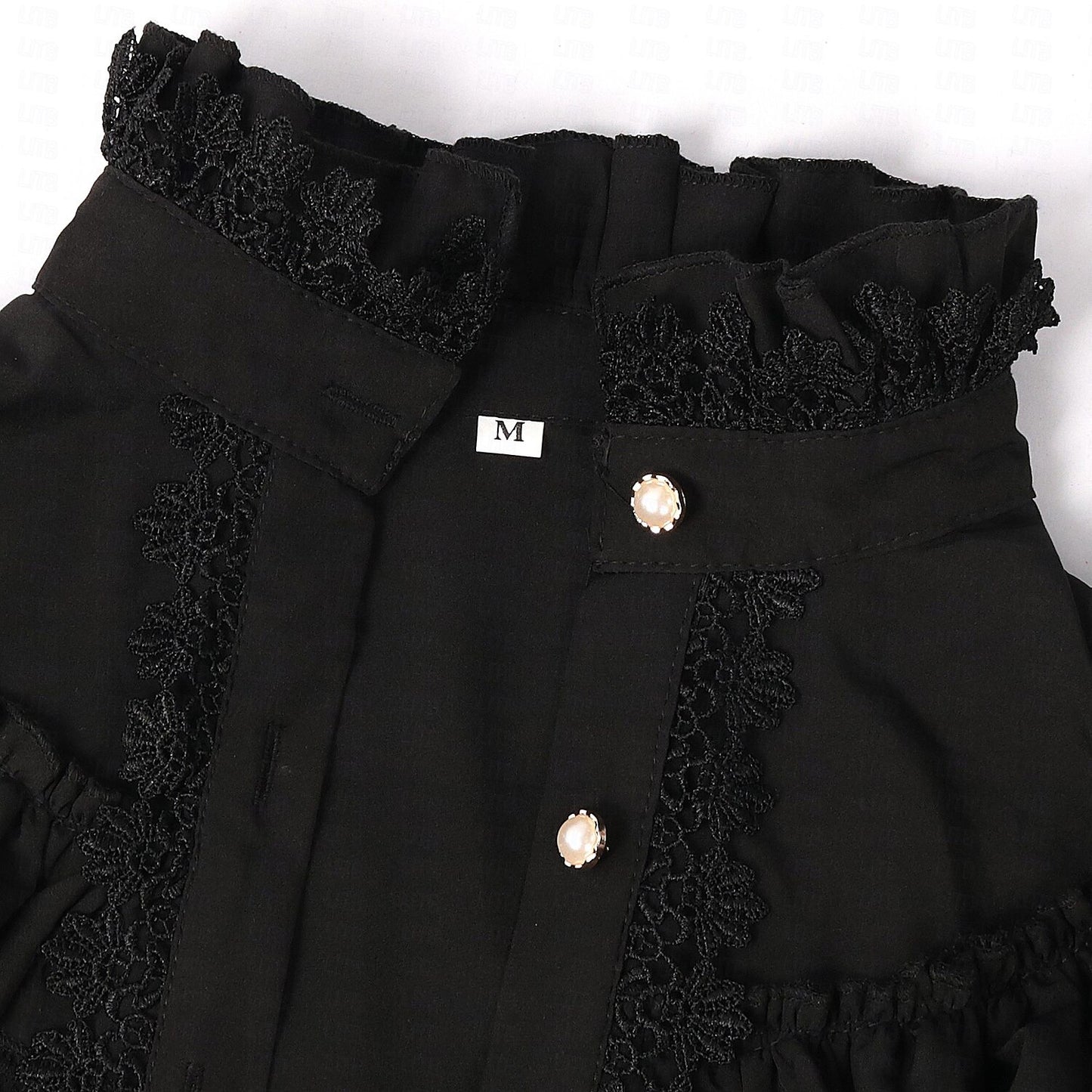 Renaissance Princess Style Ruffle Sleeve Blouse