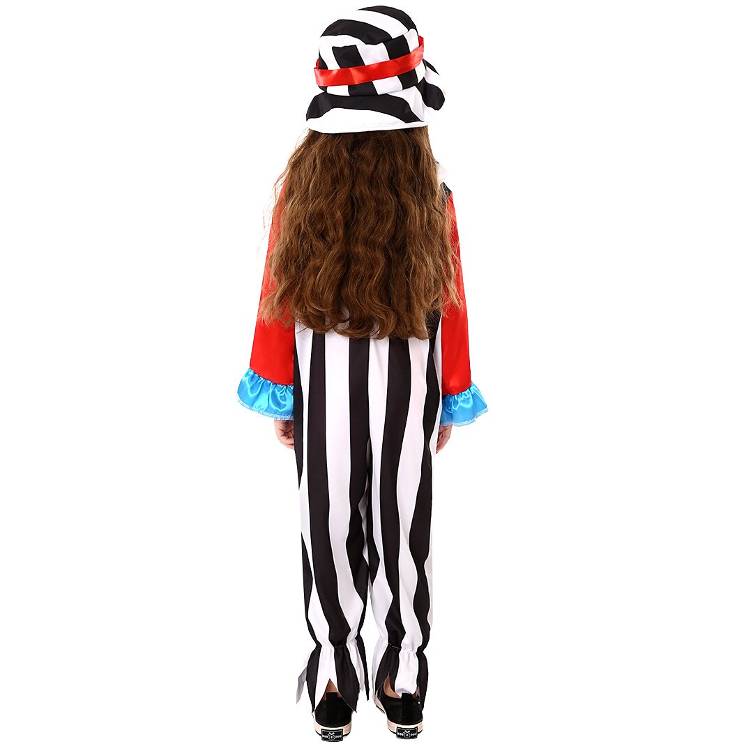 Circus Clown Halloween Jumpsuit for Kids