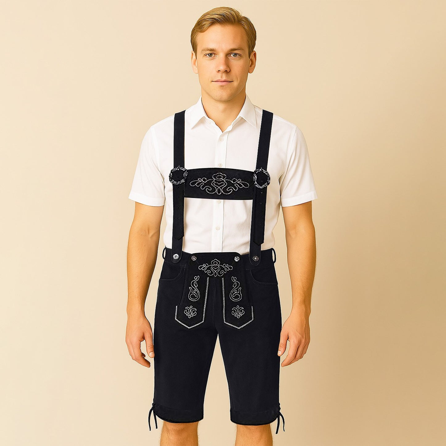 Oktoberfest Herren-Bayerische Lederhosen-Shorts