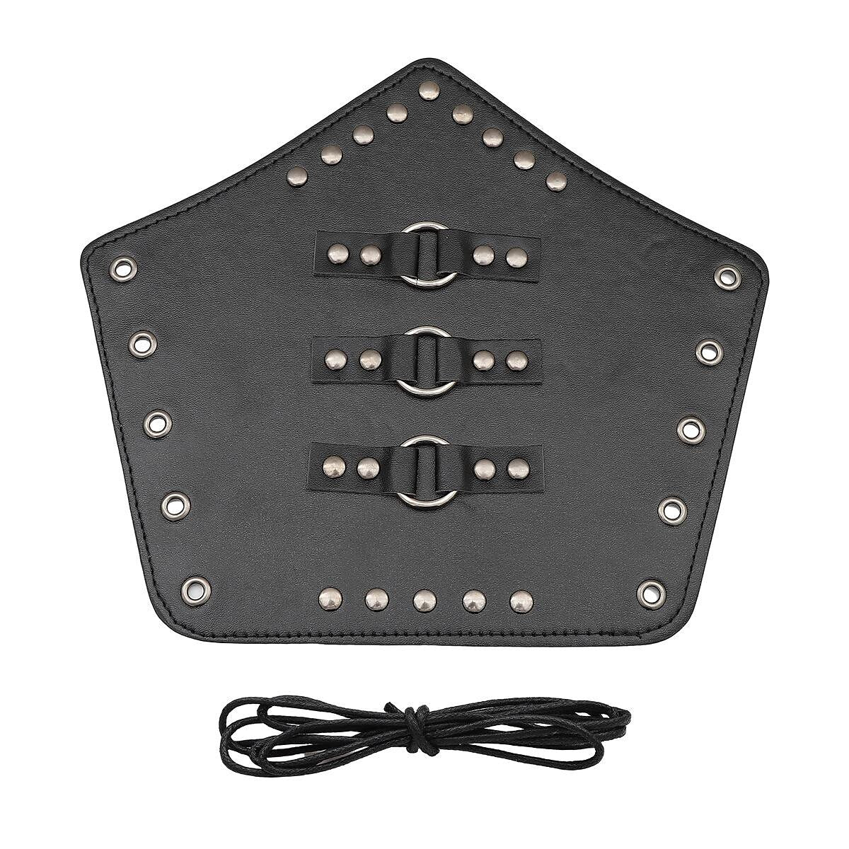 Punk & Gothic Medieval Style Drawstring Bracers - Retrorobe