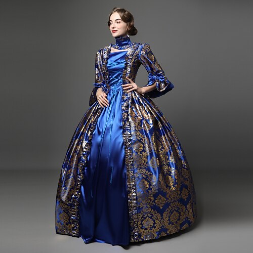 Rococo Marie Antoinette Style Gown