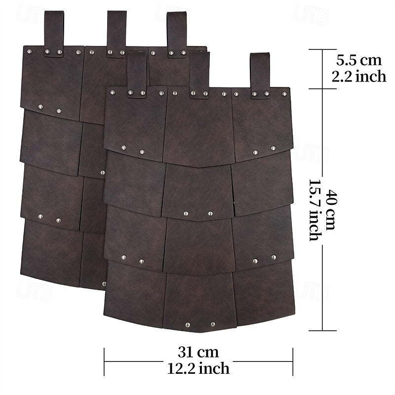 Medieval Viking Skirt Armor Solid Color Kilts - Retrorobe